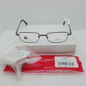 NWT MEN'S A2 RX SAFETY GLASSES SG403T GRAY WITH SIDE SHIELDS